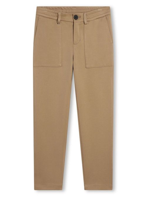 Slim-cut suit trousers - Neutrals