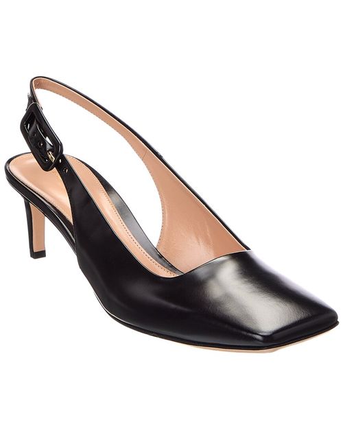 Slingback Leather Pump