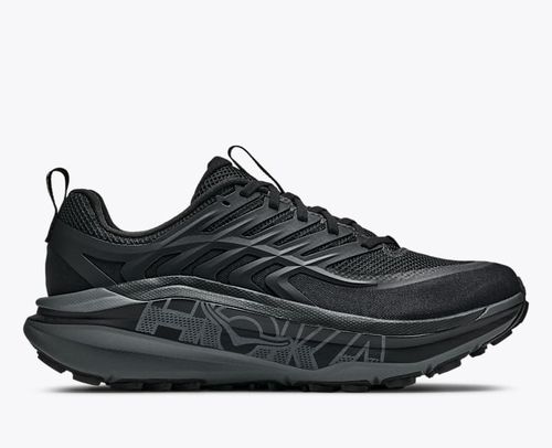 HOKA Men's Stinson 8 Shoes in Black/Outer Orbit