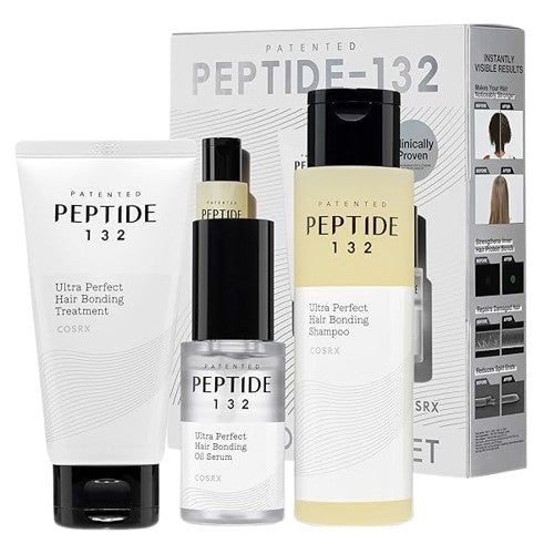 Set per capelli Cosrx Peptide-132 Hair Care Set shm/200ml + treatment/120ml + oi