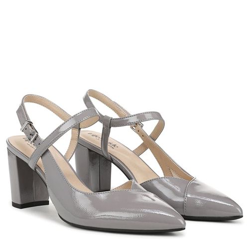 Women's Raelynn Strappy Pump Shoes (Ultimate Grey Patent Leather)