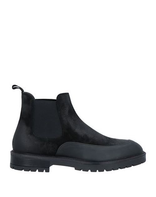 Man Ankle boots Black Size 9 Soft Leather
