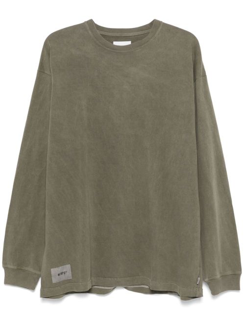 Logo-patch T-shirt - Green