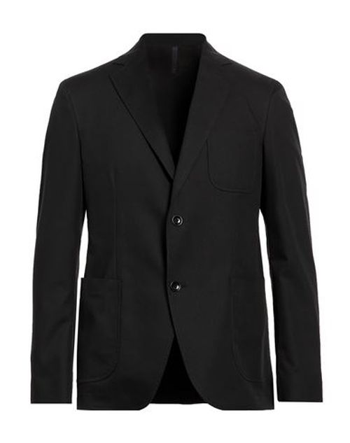 Man Blazer Black Size 40 Polyester