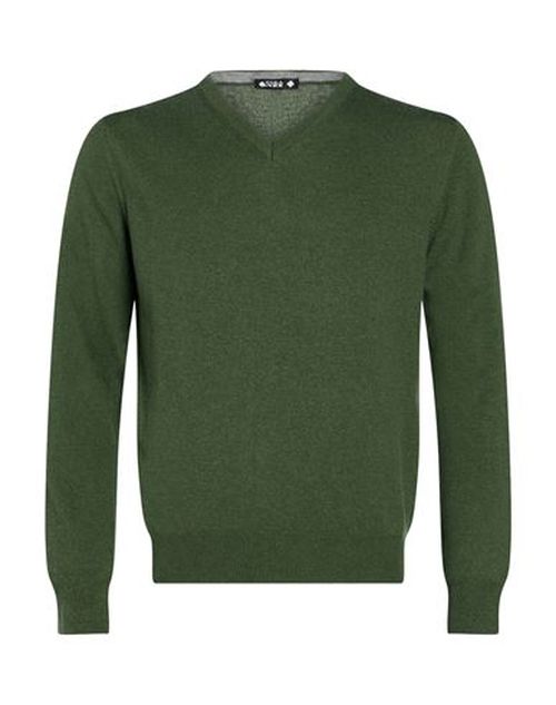 Man Sweater Green Size XL Merino Wool, Viscose, Nylon, Cashmere
