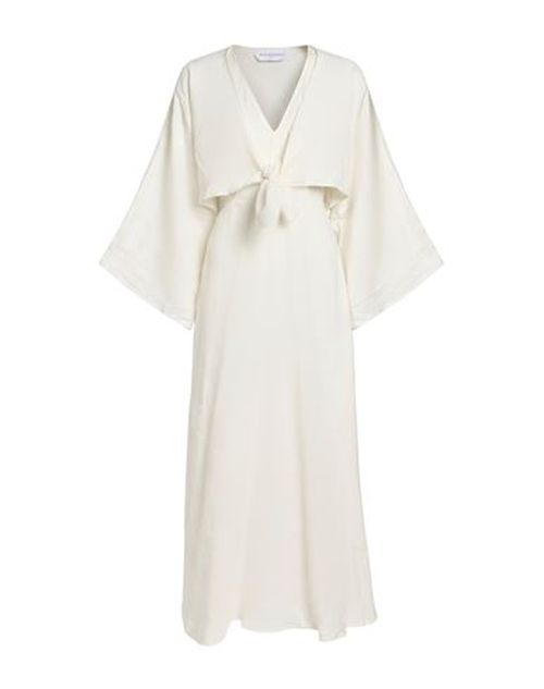 Fête Impériale Woman Midi dress Off white Size 6 Viscose, Polyester