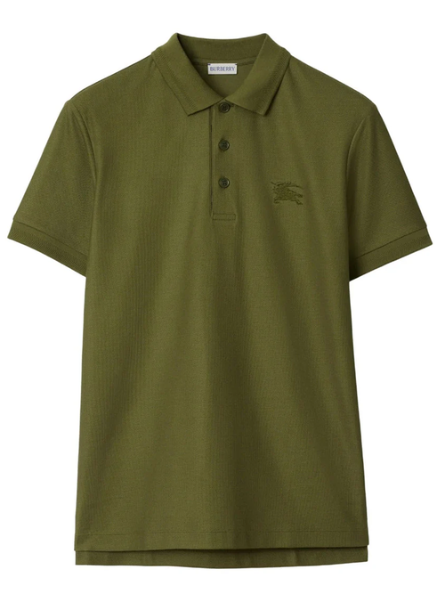Burberry Eddie EKD Polo Shirt in Green - Olive Green