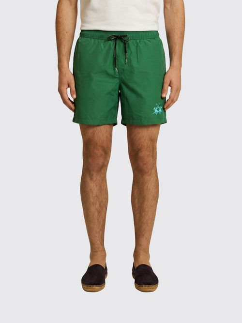 Swimsuit Men color Green