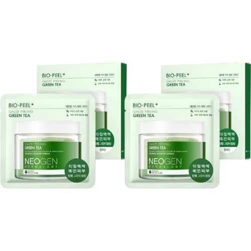 NEOGEN Dermalogy - Bio - Peel Gauze Peeling - Green Tea - 8 Pads - 8pcs - Green Set