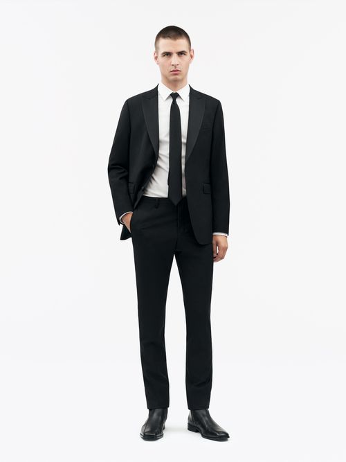 Tiger of Sweden Thulin Slim-Fit Hose für Männer, schwarz, Größe