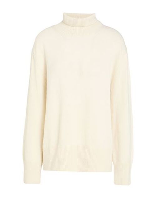 Woman Turtleneck Cream Size M Cashmere