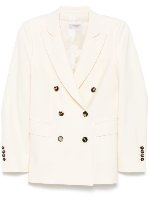 Wool Double-breasted Jacket