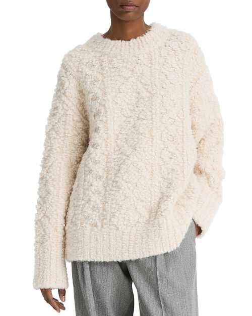 Textured Loop Stitch Sweater