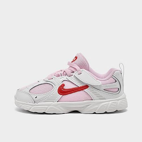 Kids Toddler V5 RNR Stretch Lace Casual Shoes in Summit White/Pink Foam/Playful Pink