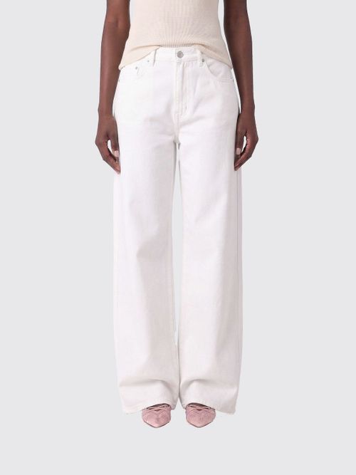 Jeans Woman color White