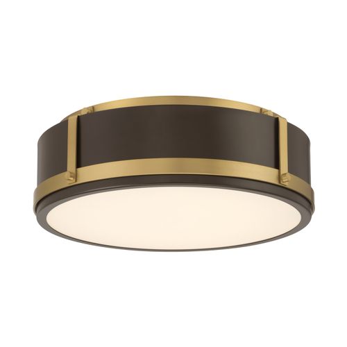 Legacy Brass LED Flush Mount from the Lynca Collection