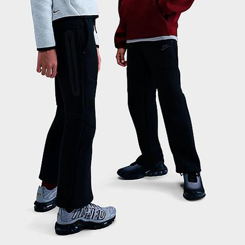 Big Kids Sportswear Tech Fleece Open Hem Pants in Black