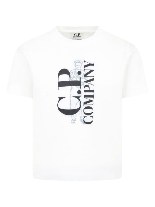 Logo-print T-shirt - White