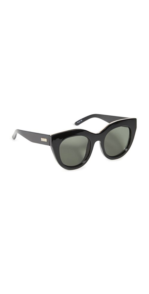 Air Heart Sunglasses Black Gold/Khaki Mono One Size