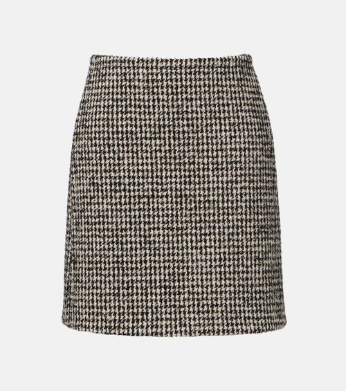 Houndstooth miniskirt