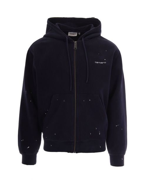 Navy Blue Hood Sweatshirts