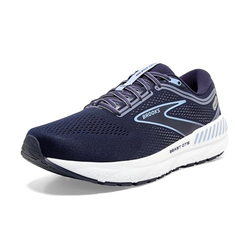 Brooks Beast GTS 23 1104011D495 Navy Blue Trainers Running Shoes Men\'s Size 10.5 Brooks Beast GTS 23 Mens Size 10 Blue White Athletic Running  main image 3