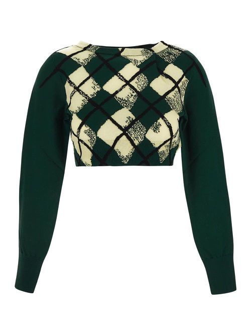 Cotton Cropped Knitwear