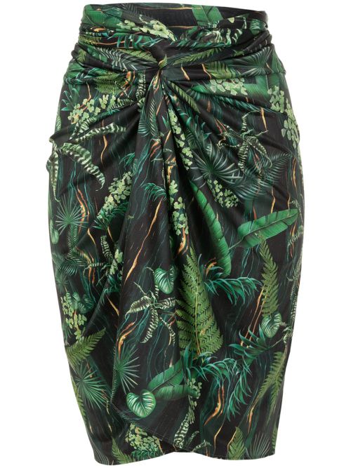 Pareo Orixa wrap skirt - Green