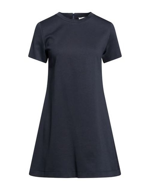Woman Mini dress Midnight blue Size 10 Cotton, Polyamide, Elastane