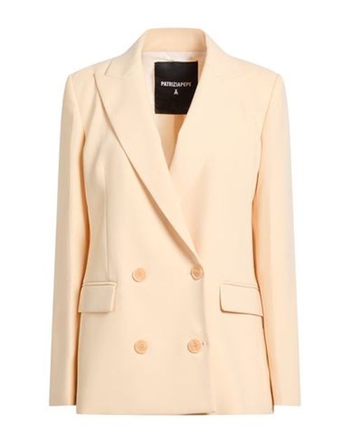 Woman Blazer Beige Size 8 Polyester, Elastane