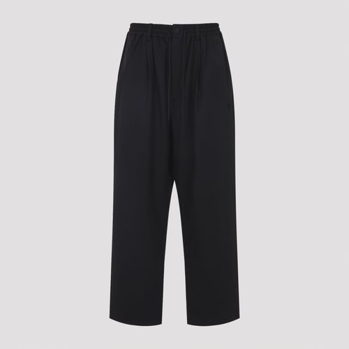 REFINED WOOL TRACK PANTS