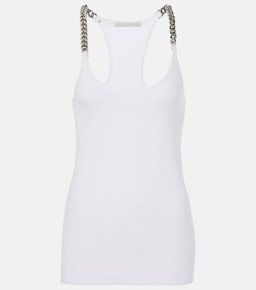 Cotton-blend tank top