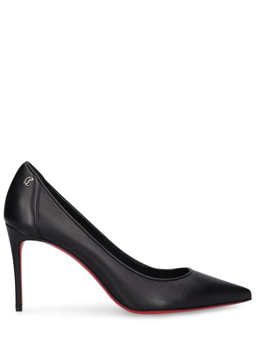85mm Sporty Kate Leather Pumps