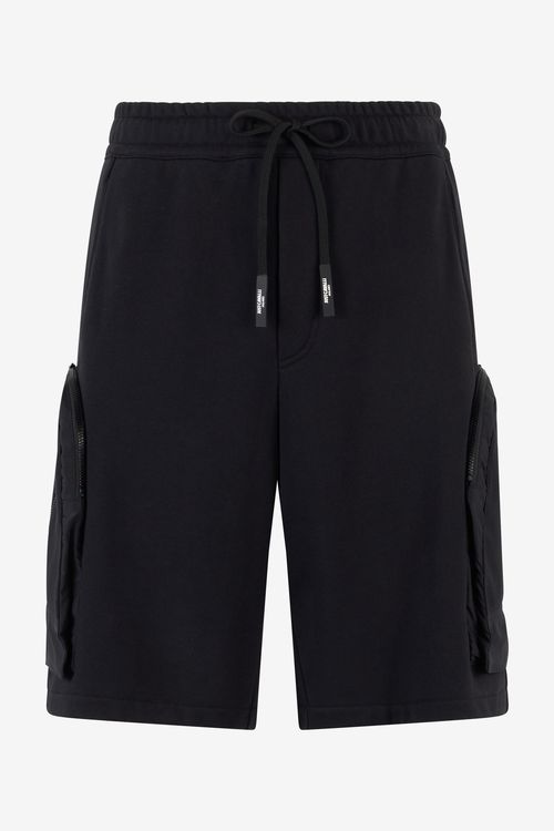 Shorts With Maxi-pockets And Logo