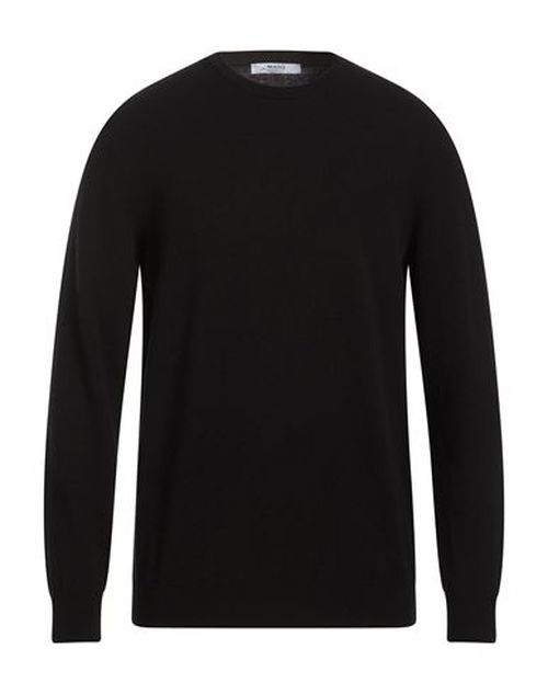 Man Sweater Black Size 42 Wool
