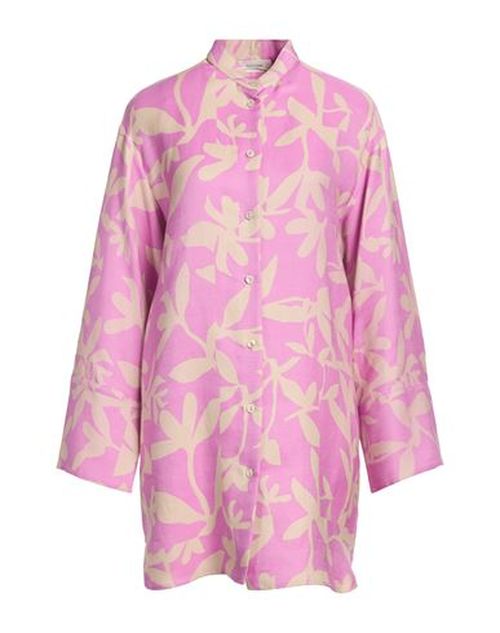 Woman Shirt Lilac Size 0 Cotton, Viscose