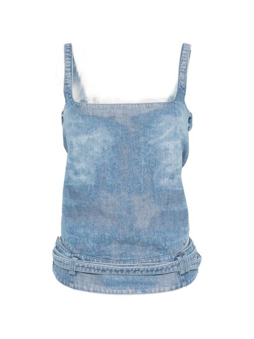 Denim tank top
