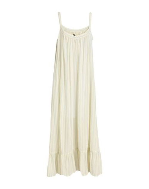 Woman Midi dress Pastel yellow Size XS Cotton