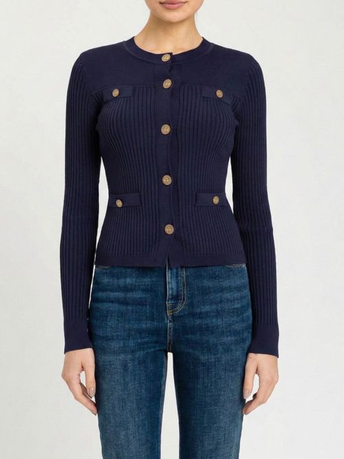 Cardigan Woman color Blue