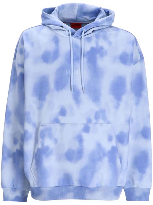 Dolta tie-dye hoodie - Blue