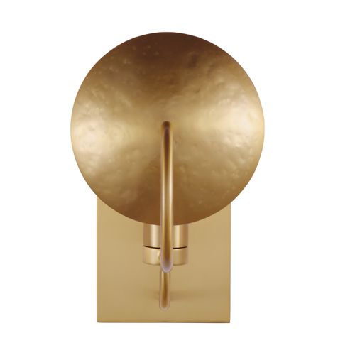 Visual Comfort Studio Whare Wall Sconce in Burnished Brass by Ellen Degenere