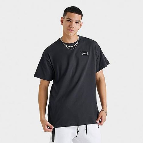 Men's Sportswear Swoosh Box T-Shirt in Black