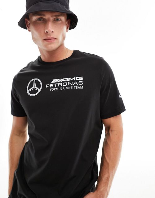 Mercedes MAPF1 Essential logo t-shirt in black