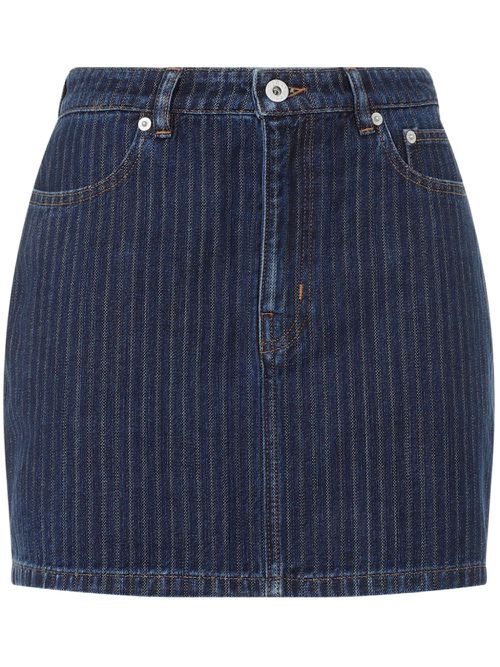 Denim mini skirt - Blue