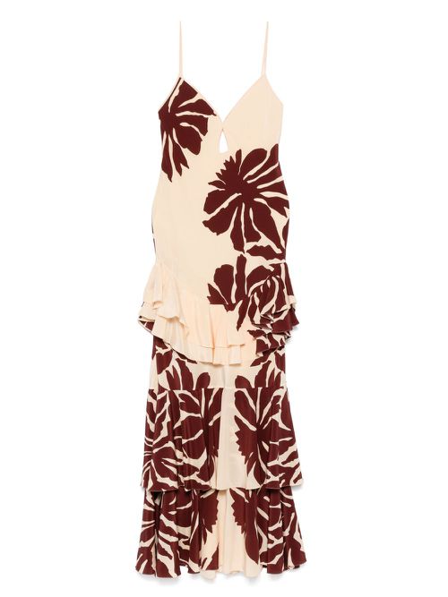 Johanna Ortiz Reinterpretation maxi dress - Neutrals