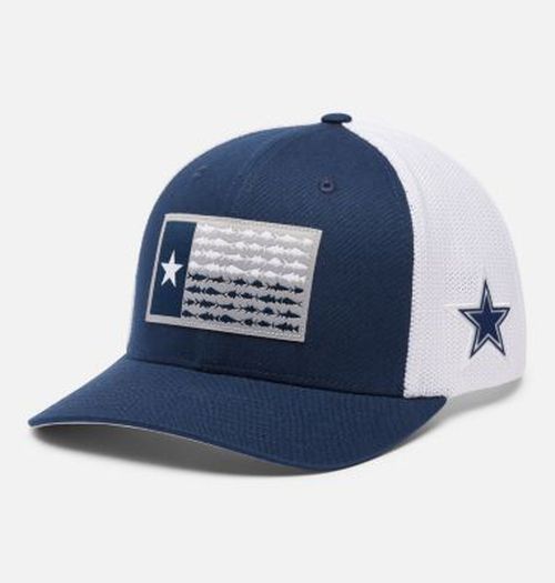 PFG Mesh  Fish Flag Ball Cap - Dallas-