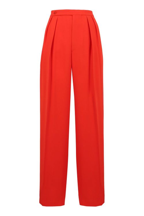 Tailored Wide-leg Trousers