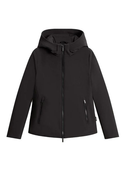 Firth Down Short Parka Black