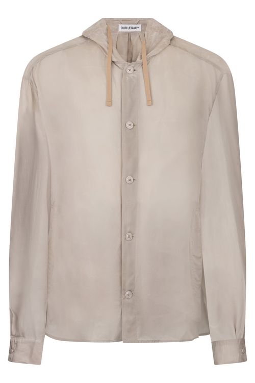 Lightweight Elegance Hooded Shirt