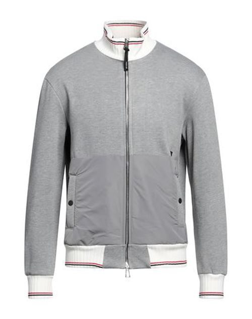 Man Sweatshirt Grey Size S Cotton, Polyester
